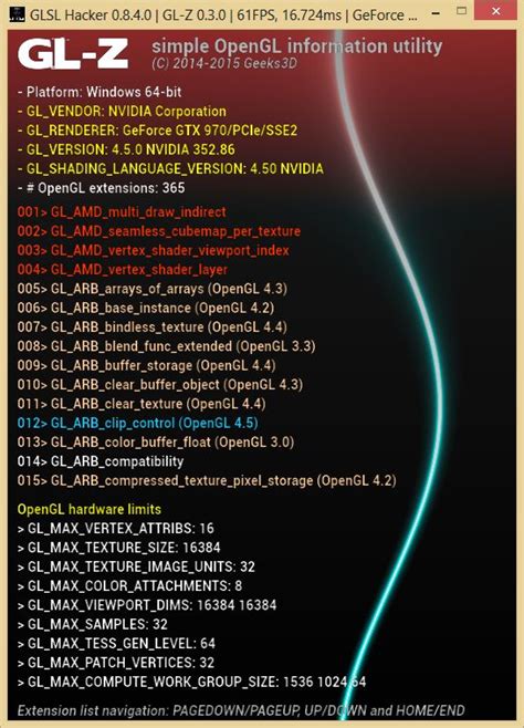 Nvidia R352 86 Whql Released One New Opengl Extension Geeks3d