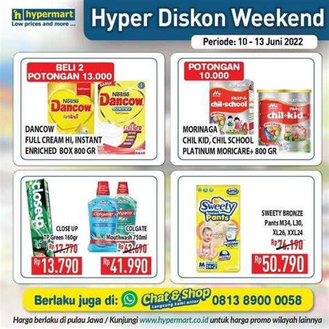 Promo Jsm Hypermart Berlaku Juni Harga Hemat Di Hyper