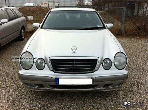 2001 Mercedes Benz E 200 Kompressor 1 Hand Car Photo And Specs