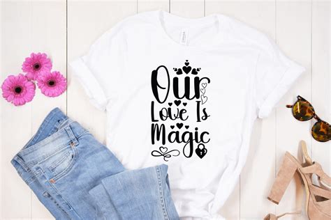 Our Love Is Magic Svg Design Graphic By Merchtrends Svg Creative Fabrica