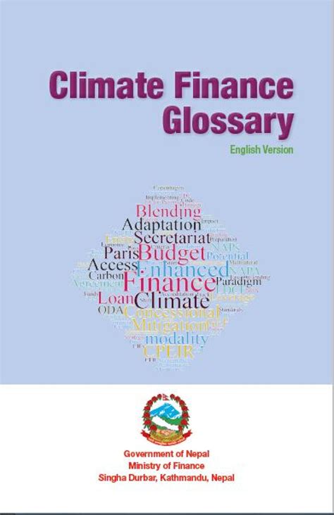climate finance glossary united nations development programme