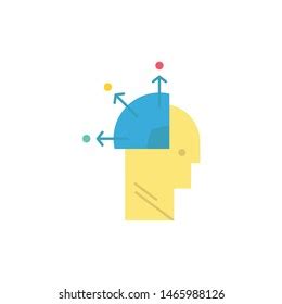 User Man Mind Programming Art Flat Stock Vector Royalty Free