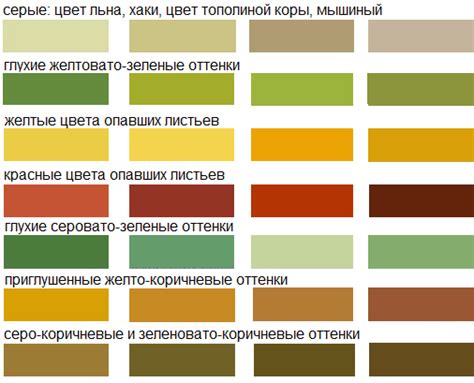 Цветовые палитры — дизайн для всех