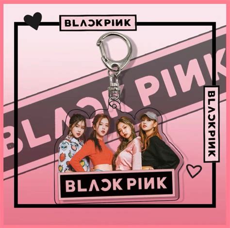 Blackpink Lisa Jisoo Jennie Keychain Acrylic Hobbies Toys