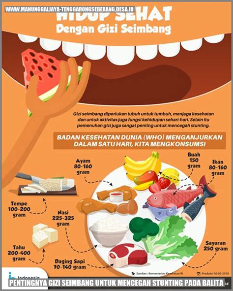 Pentingnya Gizi Seimbang Untuk Mencegah Stunting Pada Balita