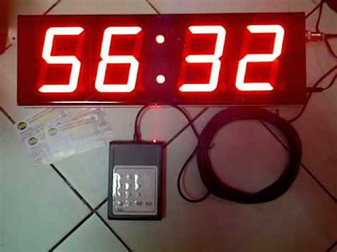 Lampu Display Countdown Timer Stopwatch Jam Digital Led Display