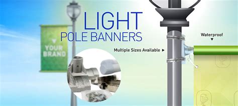 Light Pole Banners | Light Pole Banner | Gold Image Printing