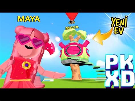 PK XD YENİ AĞAÇ EVİ ALDIM PK XD MAYA YouTube