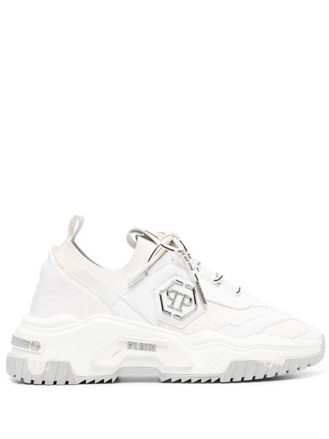 Philipp Plein Runner Hexagon Low Top Sneakers White Farfetch