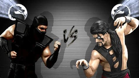 Noob Saibot Vs Shang Tsung Mortal Kombat Solano Edition Youtube