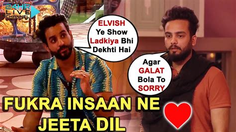 Bigg Boss Ott Live Fukra Insaan Wins Fans Hearts Elvish Ke Sath