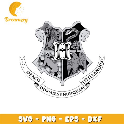 hogwarts crest svg cut file dreamsvg store