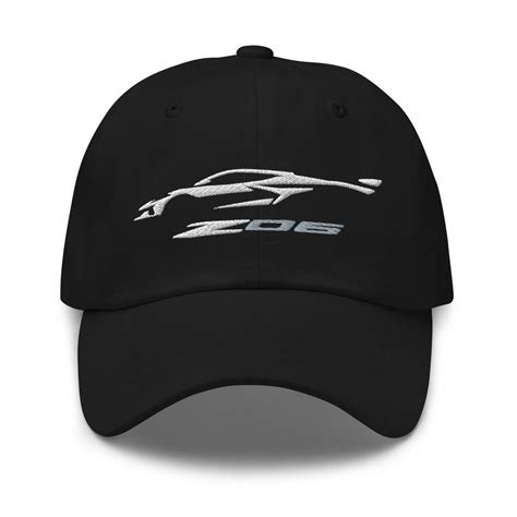 Corvette Z C Vette Silhouette Custom Dad Hat Gift Etsy