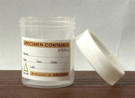 Polypropylene Urine Specimen Container Ml For Pharma Based At