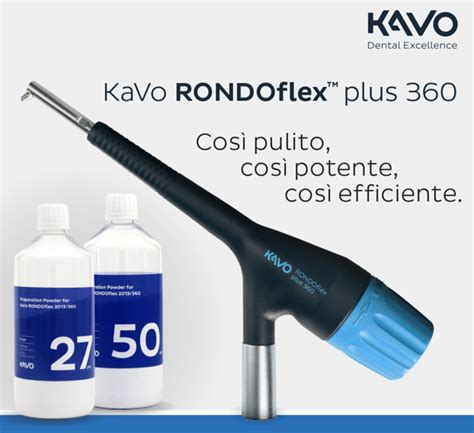 KaVo RONDOflex 360 Plus Il Manipolo Per Air Abrasion Adatto A Tutte