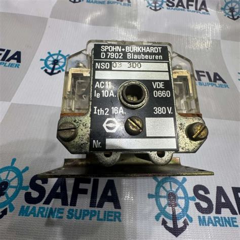 SPOHN + BURKHARDT NS0 03 3D0 Winch Joystick Controller 