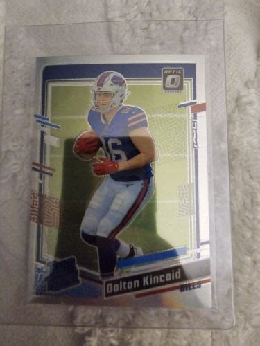 2023 Panini Donruss Optic Rated Rookie Holo Prizm Dalton Kincaid