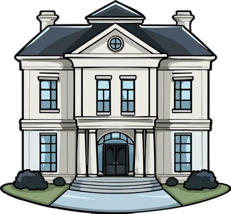 Mansion House Cartoon Style Illustration 25902053 Vector Art At Vecteezy