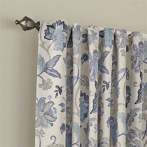 Birch Lane™ Heritage Jessamy Floral Blackout Thermal Rod Pocket Single Curtain Panel And Reviews