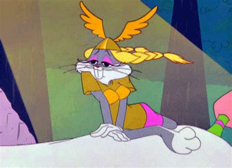 Crossdressing Bugs Bunny  Find And Share On Giphy