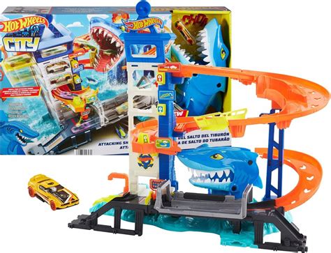 Hot Wheels City Miejski Port Atak Rekina Hdp Erli Pl