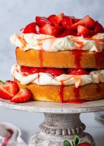 Small Batch Gluten Free Strawberry Shortcake Cake The Loopy Whisk