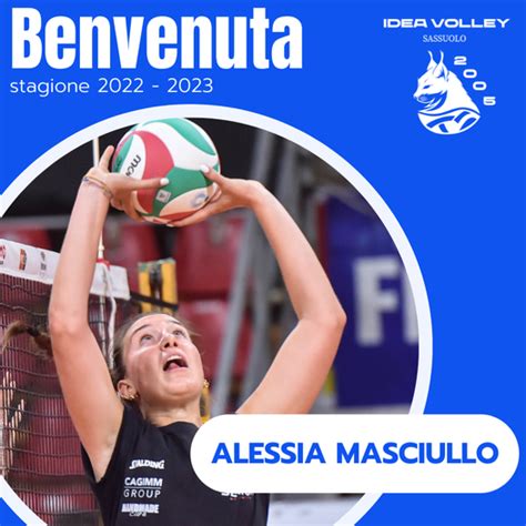 Alessia Masciullo Una Nuova Palleggiatrice Dellidea Volley Sassuolo