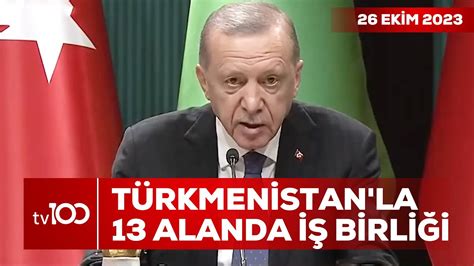 Cumhurbaşkanı Erdoğan Türkmenistan ı Türk Devletleri Teşkilatında Tam