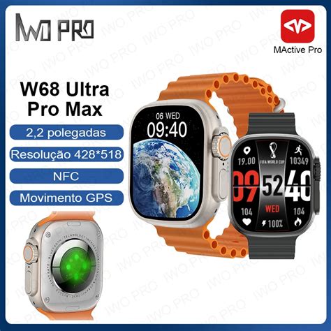 Iwo Pro W Ultra Pro Max Rel Gio Inteligente Polegadas