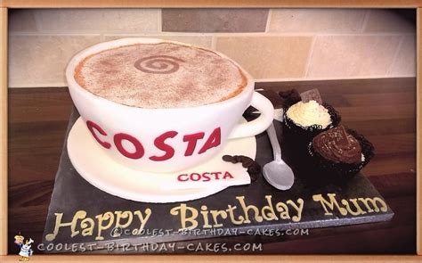 Costa Coffee Cup Cake