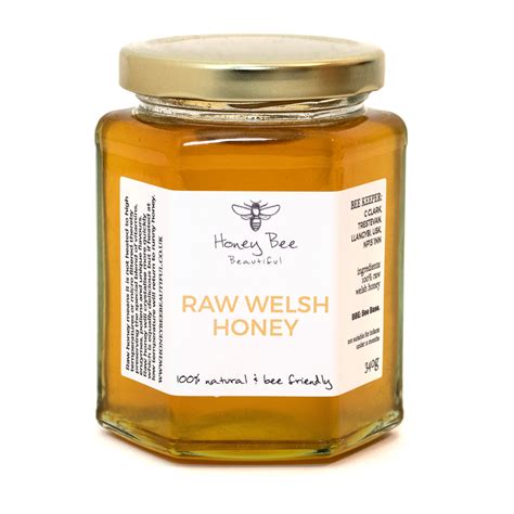 Raw Welsh Honey 100 Natural Bee Friendly Honey Bee Beautiful