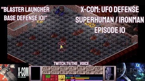 X UFO Defense Superhuman Ironman Episode 10 Blaster Launcher