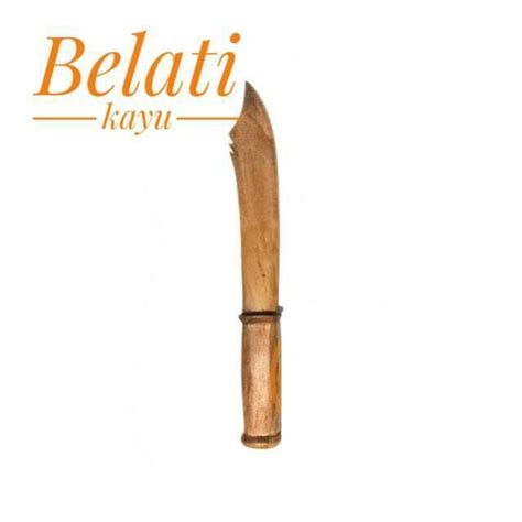 Jual Belati Kayu Latihan Silat Kripen Asli Alat Pencak Silat Bela