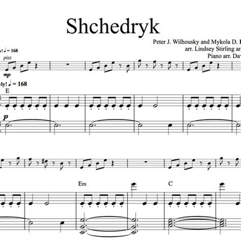 Stream Shchedryk (Carol of the Bells) Piano Accompaniment Sample by ...