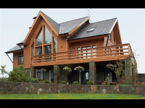 Красивые Деревянные Дома | Wooden House. - YouTube