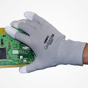 ESD Gloves for Electronics Assembly & Handling Sensitive Components