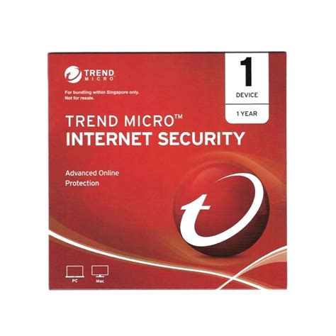 Trend Micro Internet Security Advanced Online Protection Year Device