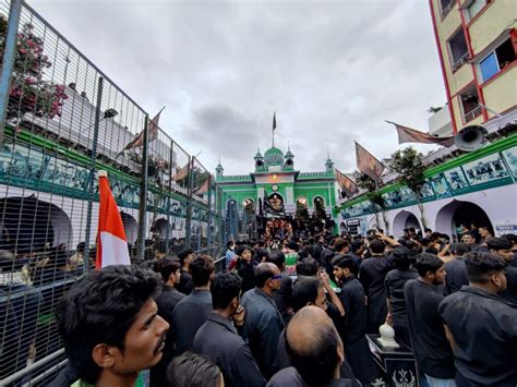 Hyderabad Shia Mourners Take Out Muharram Procession At Bibi Ka Alawa