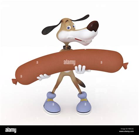 Sausage Dog Cartoon High Resolution Stock Photography and Images - Alamy