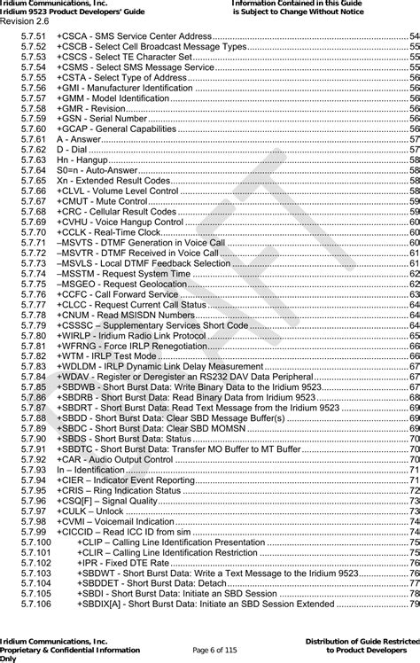 Iridium Satellite 9523 9523 Voice And Data Transceiver Module User