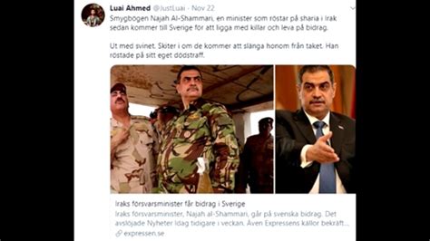 The Swedish Iraqi Defense Minister Youtube