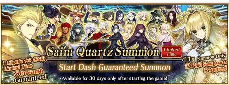 Fate Grand Order Start Dash GSSR Who Should You Aim For Game Guides