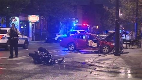 Woman In Critical Condition After Motorcycle Hits Car In Bucktown