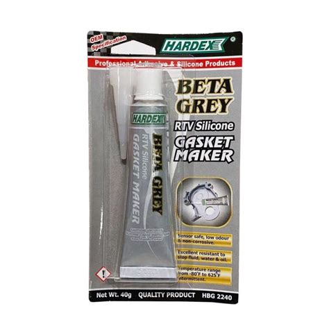 Hardex Beta Grey Gray Rtv Silicone Gasket Maker 40g Shopee Philippines