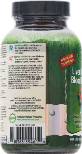 Irwin Naturals® Liver Detox And Blood Refresh™ Liquid Softgels 60 Ct