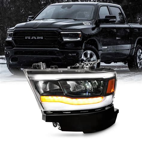 AKKON Fits 2019 2023 Ram 1500 Full LED Tube DRL Running Signal