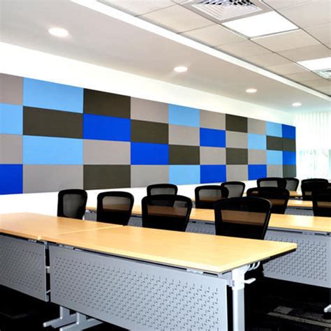 Eco Friendly Sound Absorbing Polyester Fiber Panel Pet Acoustic Wall