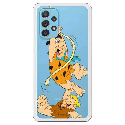 Funda Original Compatible Con Samsung Galaxy A Flintstones Cuerda