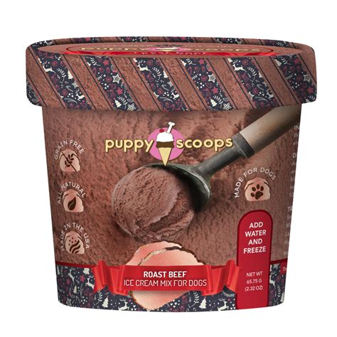 Puppy Cake Puppy Scoops Ice Cream Mix Christmas Dinner Roast Beef