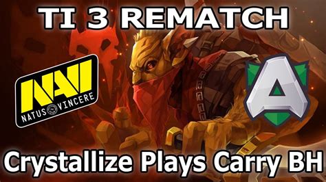 TI 3 Rematch Na Vi Vs Alliance Crystallize Plays Carry BH OSFrog